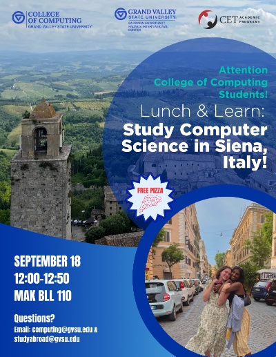 Study Computer Science in Siena, Italy!